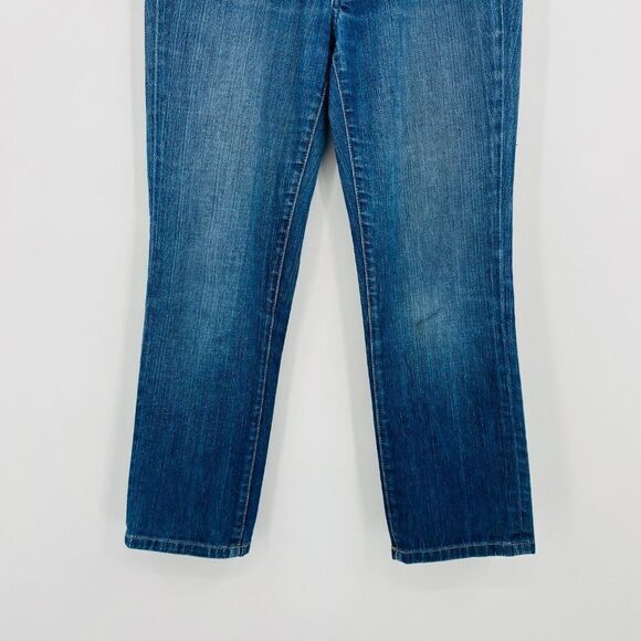 Joe's Jeans Size 26 Medium Wash Honey Crop Straight Leg Jeans Mid Rise - Picture 3 of 9